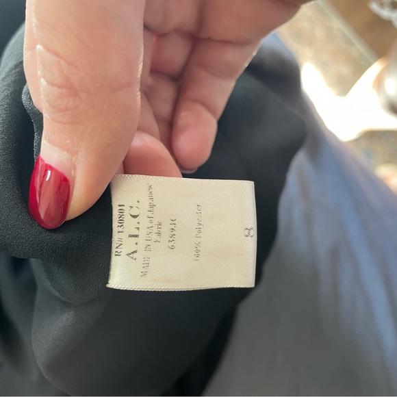 A.L.C Lindsay Japanese Stretch Crepe Dress Size 8 - Picture 8 of 9